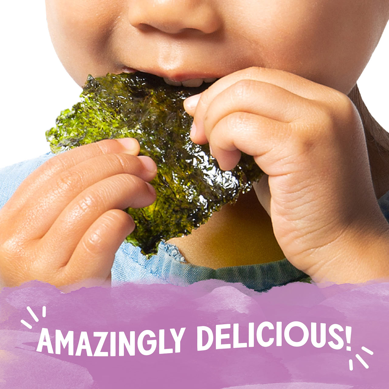 gimMe - Teriyaki - 6 Count - Organic Roasted Seaweed SheetsKeto, Vegan, Gluten Free - Great Source of Iodine & Omega 3s - Healthy On-The-Go Snack for Kids Adults