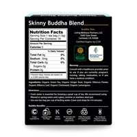 Buddha Teas Organic Skinny Buddha Blend - OU Kosher, USDA Organic, CCOF Organic, 18 Bleach-Free Tea Bag