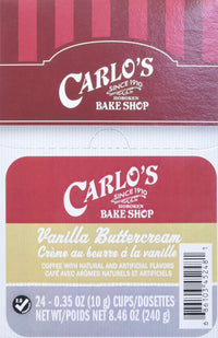 Cake Boss Coffee Vanilla Buttercream, 24Count
