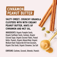 purely elizabeth Granola Peanut Butter Collagen Grain Free, 8 Oz