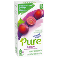 Crystal Light Pure Grape Drink Mix (7 On-The-Go Packets)