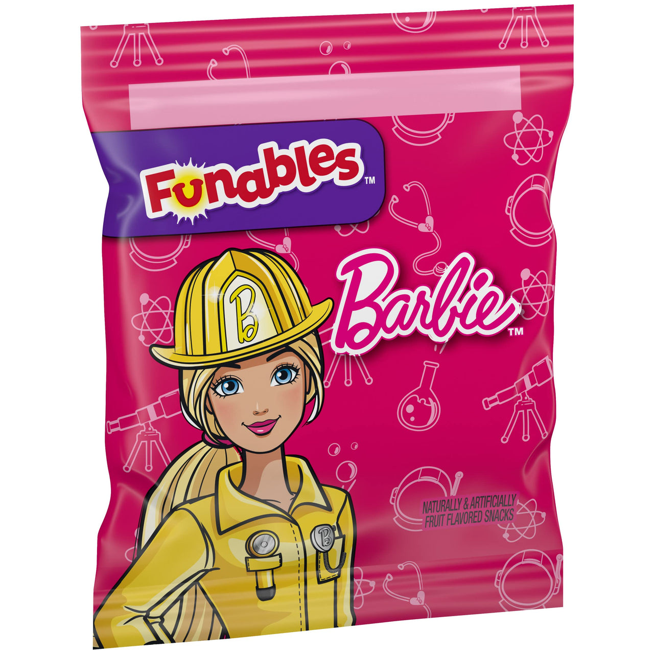 Funables Fruit Snacks, Barbie, 10 Count