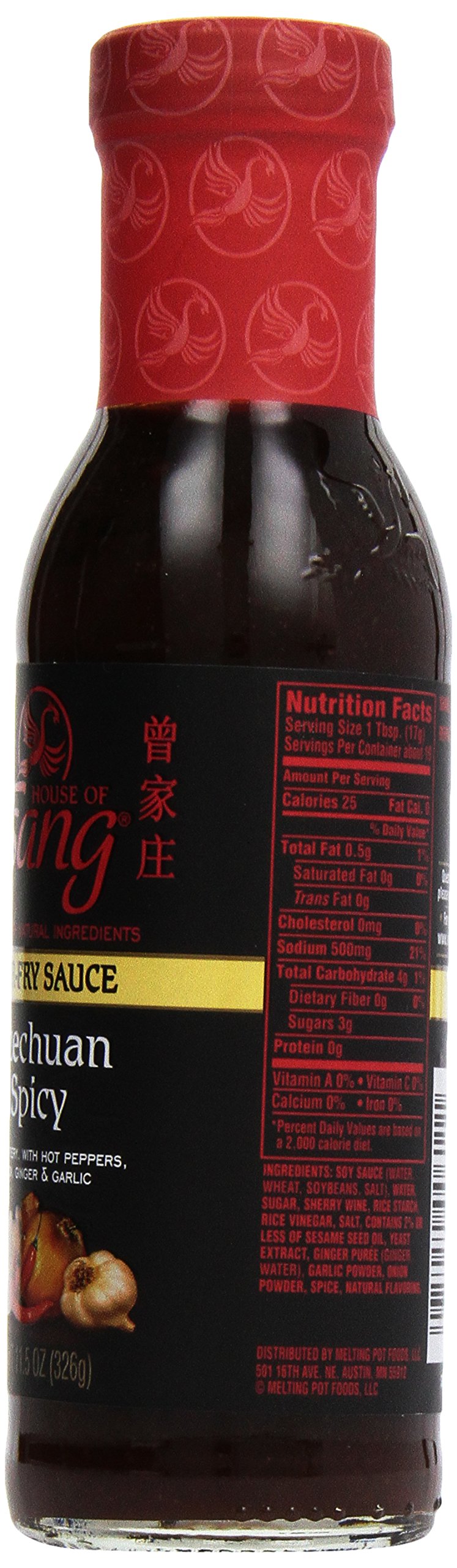 HOUSE OF TSANG Spicy Szechuan Stir-Fry Sauce, 11.5 oz
