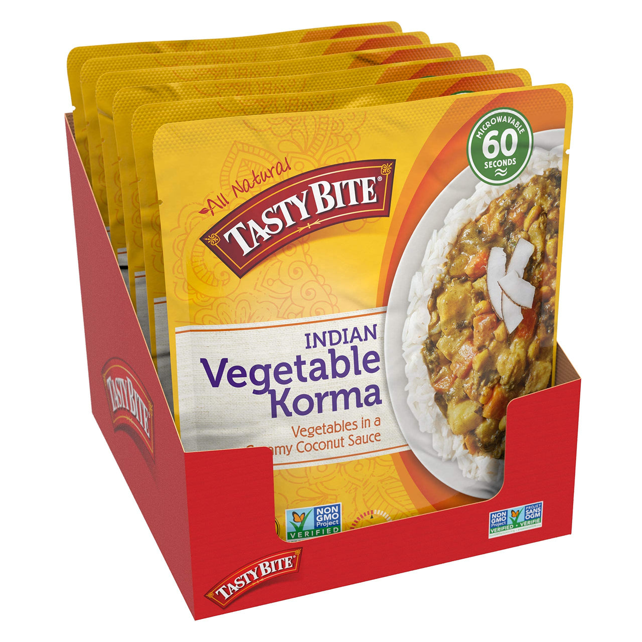 Tasty Bite Indian Entre, Vegetable Korma, 10 Ounce
