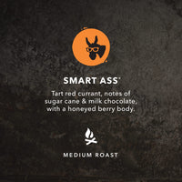 Kicking Horse Coffee, Smart Ass, Medium Roast, Whole Bean, 10 oz