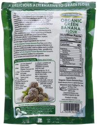 Let's  Do Organic Green Banana Flour, 14 Ounce (BWA25059)