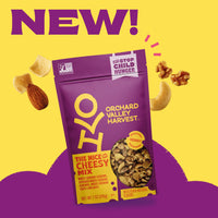 Orchard Valley Harvest Nice N Cheesy Mix, 1 Pack (7oz), White Cheddar Almonds, Cashews, Chips, Walnuts, Non-GMO, 6g Of Protein Per Serving