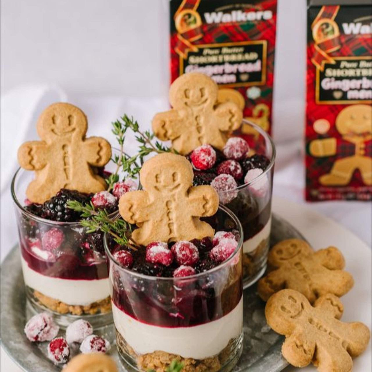 Walker's  Shortbread 8 Gingerbread Men Cookies, Pure Butter Shortbread Cookies, 4 Oz