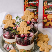Walker's  Shortbread 8 Gingerbread Men Cookies, Pure Butter Shortbread Cookies, 4 Oz