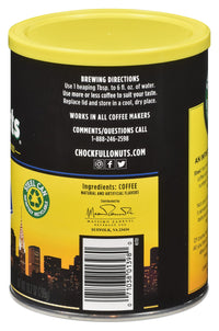Chock Full oNuts French Vanilla Ground Coffee (10.2 Oz. Can)  Arabica Coffee Beans  Aromatic and Smooth with a Sweet Vanilla Flavor