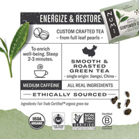 Numi Organic Green Tea Variety Pack, 18 Count (Pack of 3)