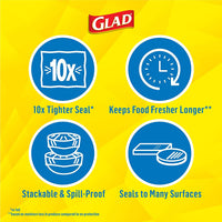 Glad Press'n Seal Plastic Food Wrap - 70 Square Foot Roll (Package May Vary)