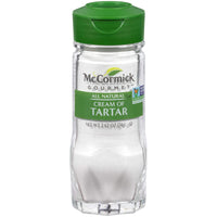 McCormick Gourmet All Natural Cream of Tartar, 2.62 oz