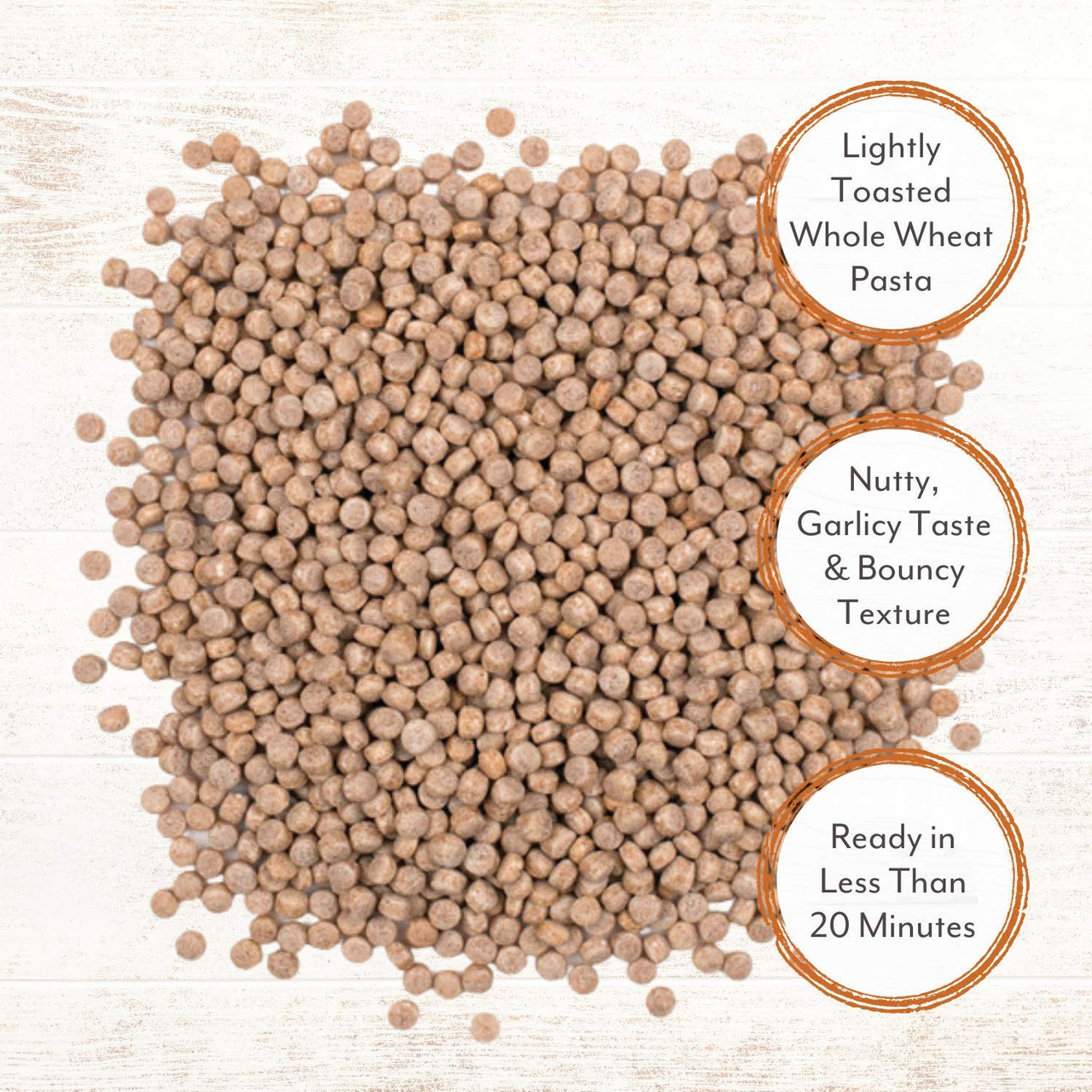 Roland Foods Roasted Garlic Whole Wheat Israeli Couscous, Sourced in the USA, 6.3-Ounce Pouch