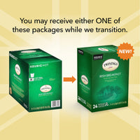 Twinings Irish Breakfast Tea K-Cup Pods for Keurig, Caffeinated Black Tea, Robust, Strong, Bold Flavour, 24 Count (Pack of 1)