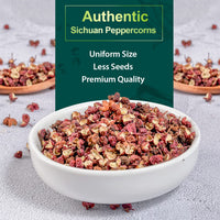 Soeos Szechuan Peppercorns, Premium Authentic Sichuan Peppercorn, Tingle and Numbing Effect, Less Seeds, Strong Flavor, Essential for Kung Pao Chicken, Mapo Tofu, 4 oz (113g)