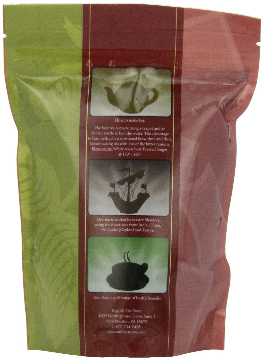English Tea Store Loose Leaf, Young Pu-Erh Tea, 4 Ounce