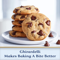 Ghirardelli 60% Cacao Bittersweet Chocolate Premium Baking Chips, Chocolate Chips for Easter Cookies, 20 Oz Bag