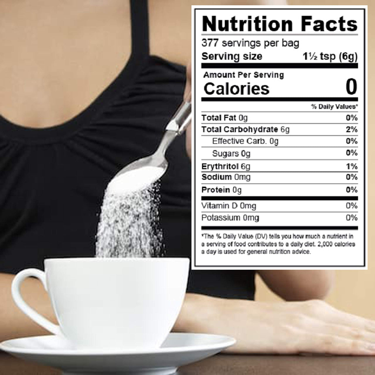 Sweet Nature, Monk Fruit Sweetener Classic Non GMO Gluten Free Sugar Substitute, 8.5 Ounce (Pack of 40)