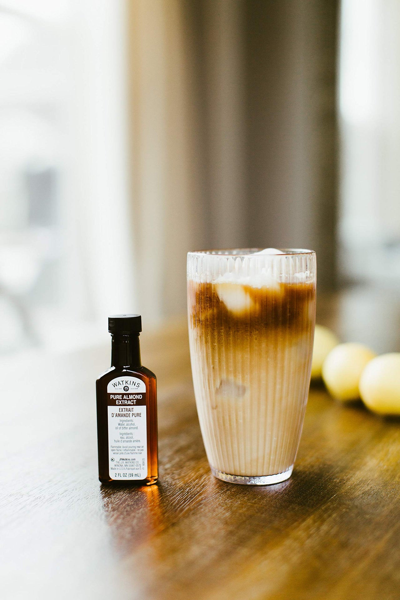 Watkins Pure Almond Extract, Non-GMO, Kosher, 4 oz. Bottle, 1-Pack