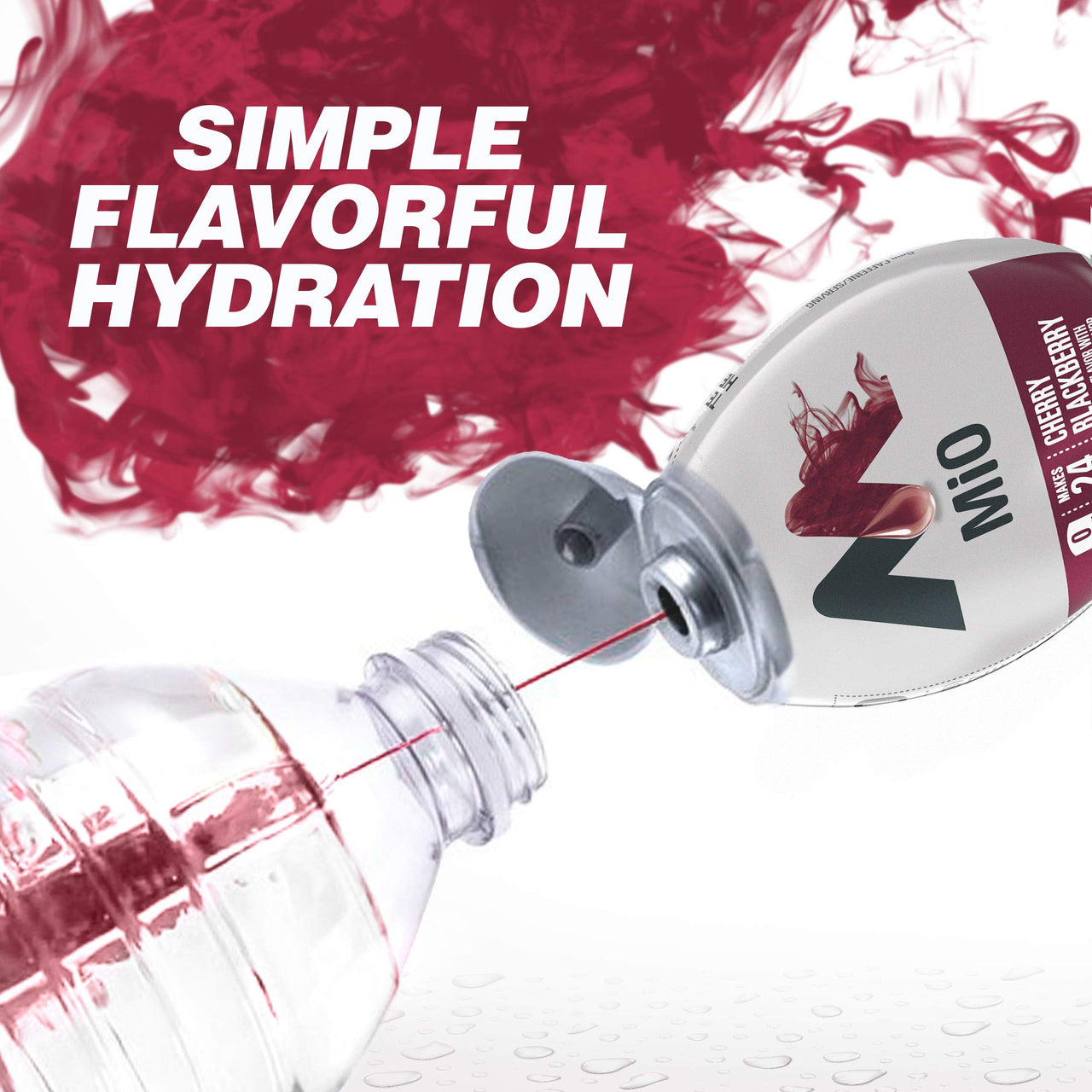 MiO Sugar-Free Cherry Blackberry Naturally Flavored Liquid Water Enhancer 1 Count 1.62 fl oz