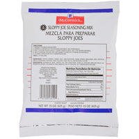 McCormick Culinary Sloppy Joe Seasoning Mix, 15 oz