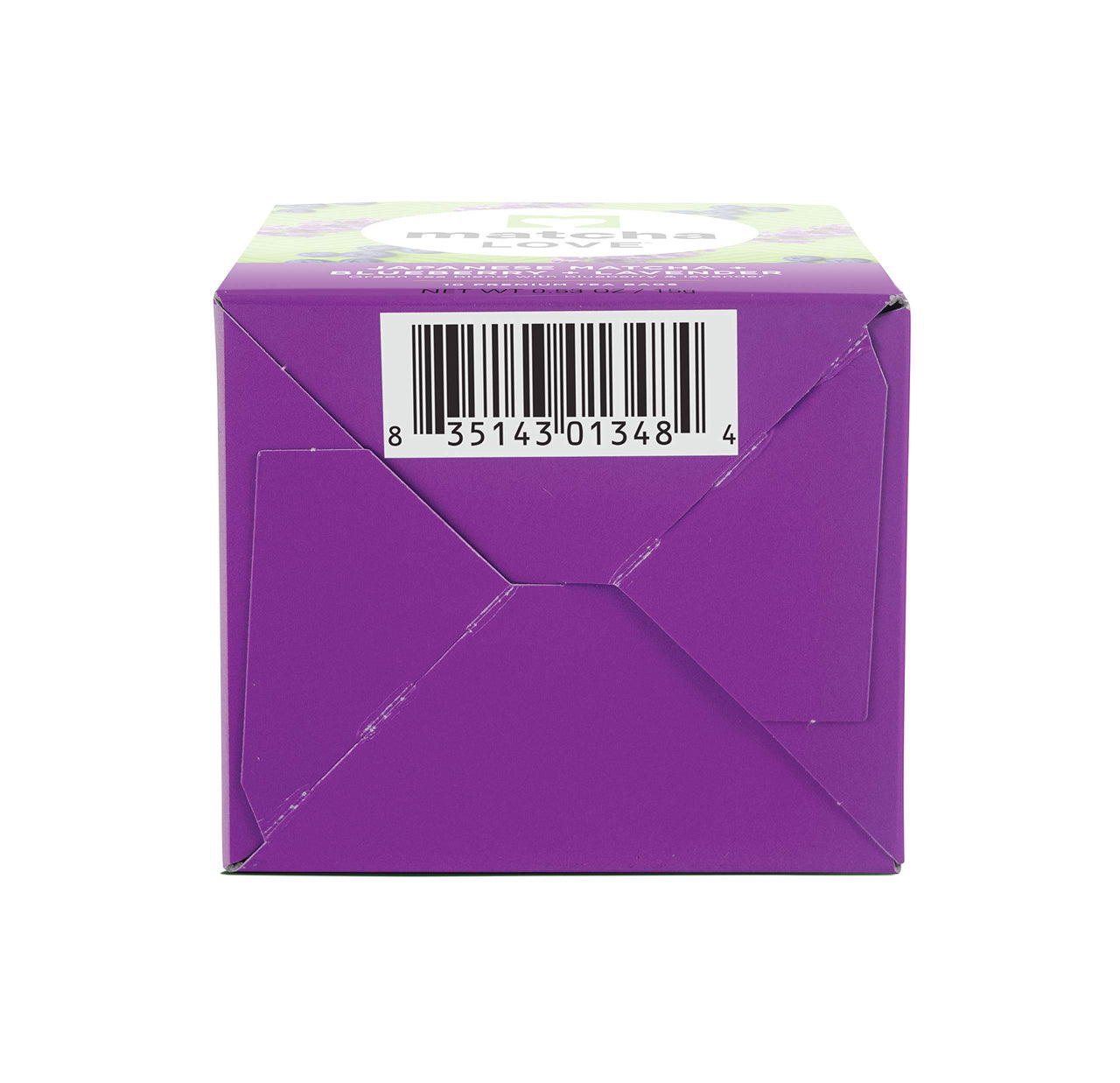 Matcha Love Japanese Matcha + Blueberry + Lavender, 60 Premium Tea Bags