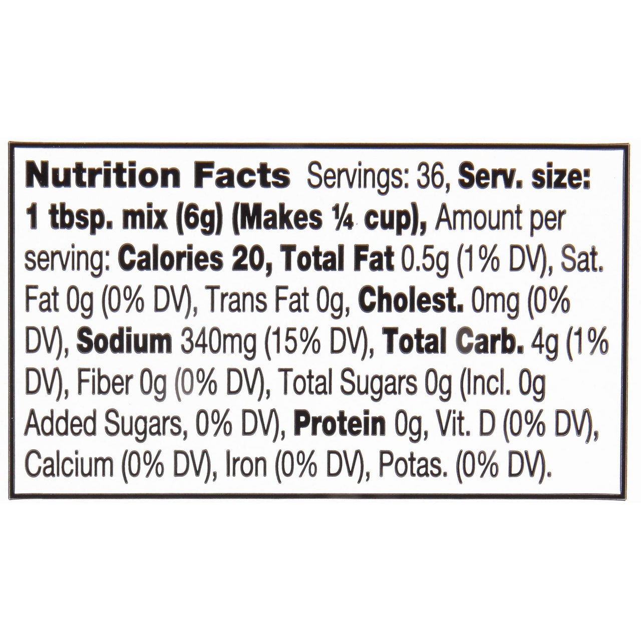 McCormick Brown Gravy Mix, 7.62 oz