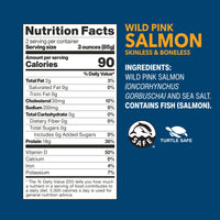 Wild Planet Wild Pink Salmon, Canned Salmon, Sustainably Caught, Non-GMO, Kosher 6 Ounce can