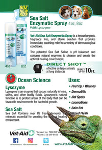Vet Aid Sea Salt Wound Care Spray, 4-Ounce