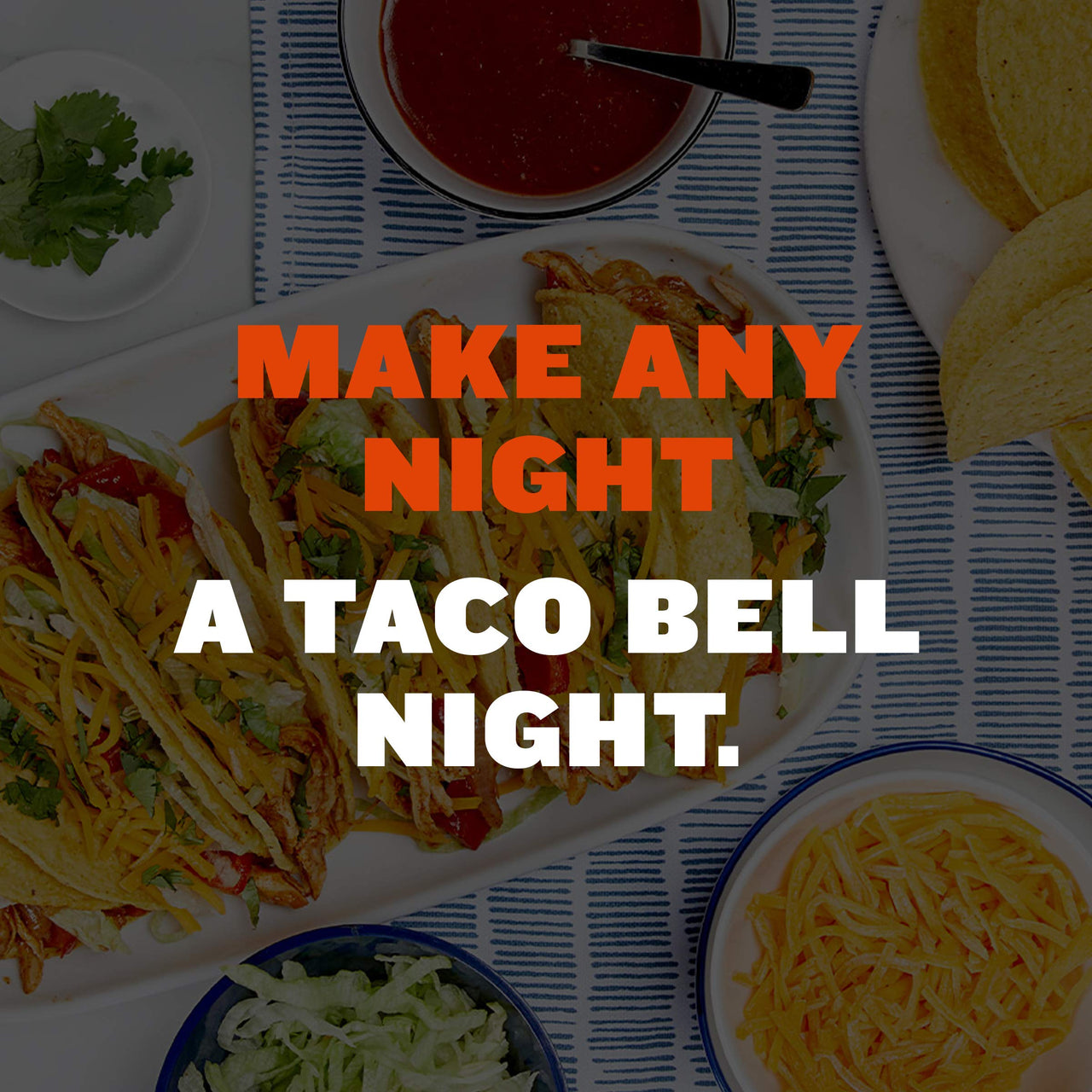 Taco Bell Crunchy Taco Dinner Kit (12 Count per Box)