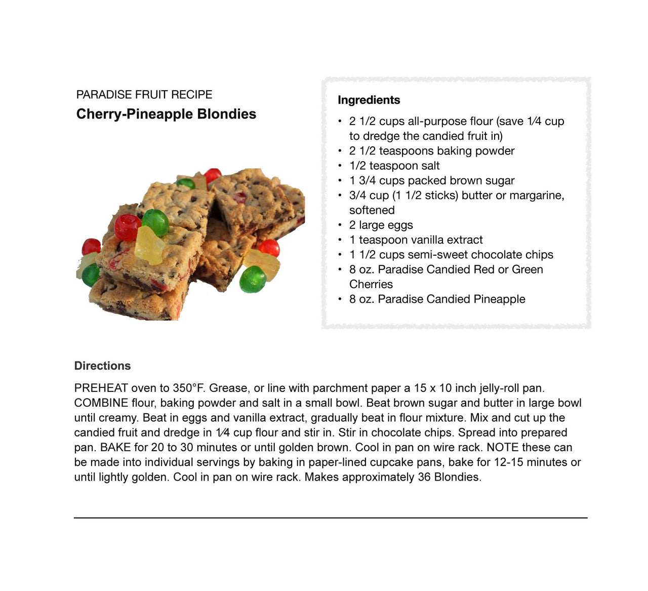 Paradise Red Cherry Halves, 8 Ounce