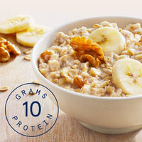Quaker, Protein Instant Oatmeal, Banana Nut, 12.9 Oz, 6 Count (Pack of 1)
