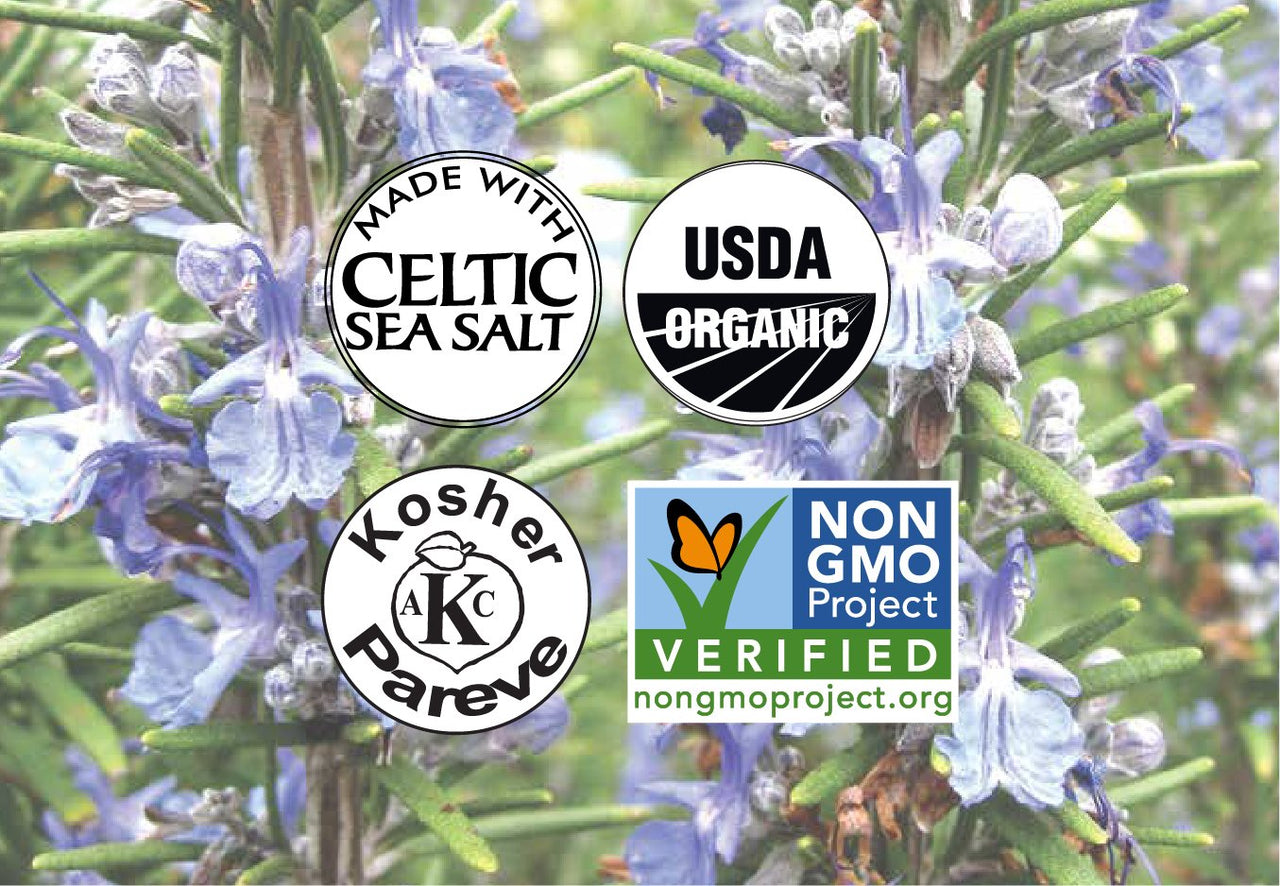 Gourmet Celtic Sea Salt Organic Celery Seasoned Salt Blend  Classic Celery Salt Adds Bold Herb Flavor to a Variety of Dishes, Hand Crafted and Organic, 3.7 Ounces