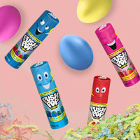 Push Pop Lollipops Easter Bulk Candy - 10 Count Individually Wrapped Lollipops In a Variety of Fruity Delicious Flavors - Easter Basket Stuffer Assorted Candy - Fun Candy for Easter Egg Hunts