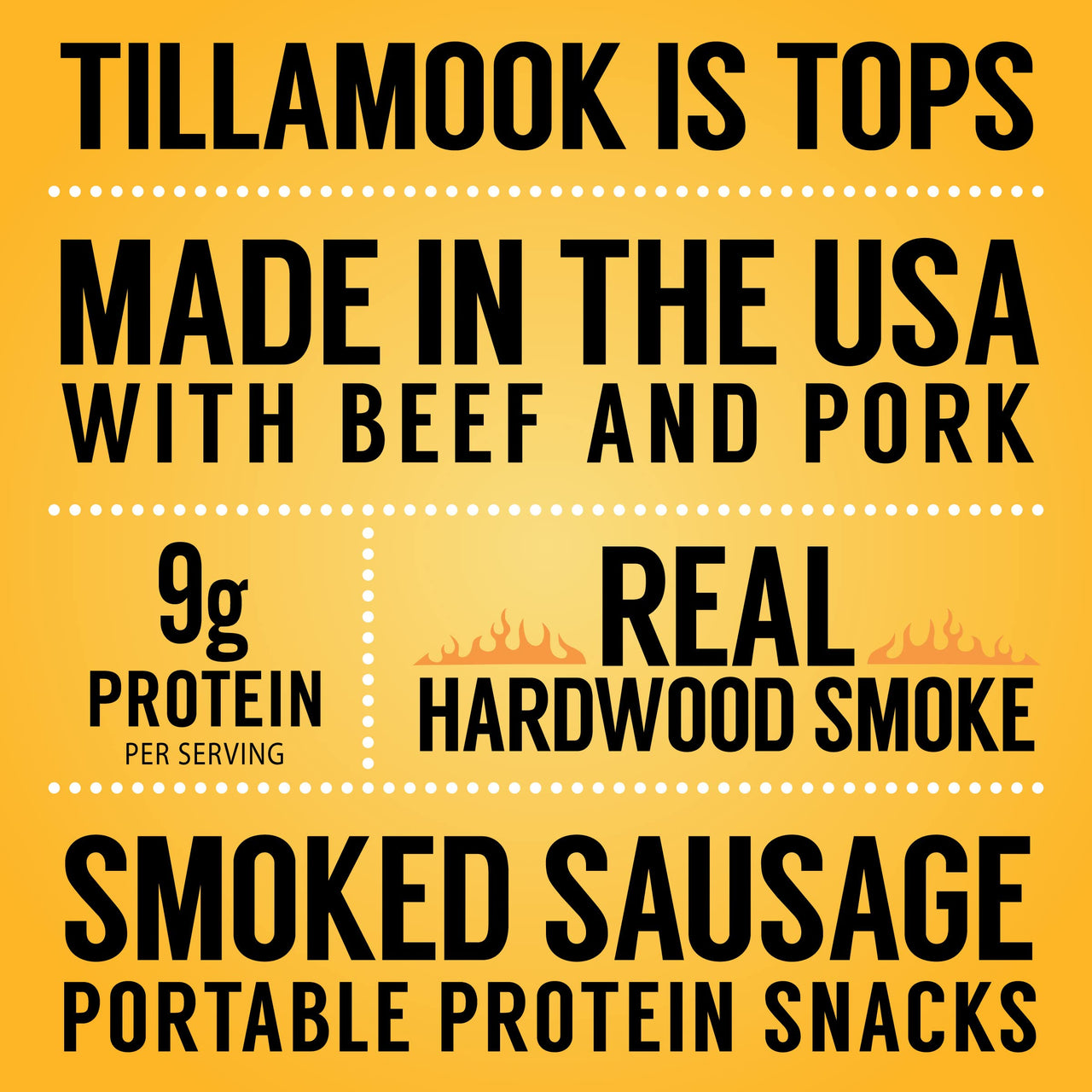 Tillamook Country Smoker Real Hardwood Smoked Beef Jerky Variety Pack, 2.5 Ounce (Pack of 4)