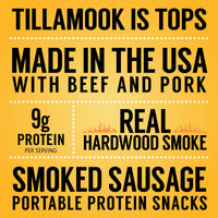 Tillamook Country Smoker Real Hardwood Smoked Beef Jerky Variety Pack, 2.5 Ounce (Pack of 4)