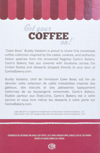 Cake Boss Coffee Vanilla Buttercream, 24Count