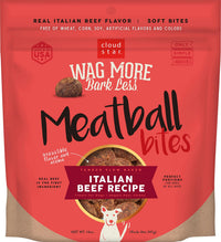 Cloudstar Wag More Meatballs Beef 14 Ounce