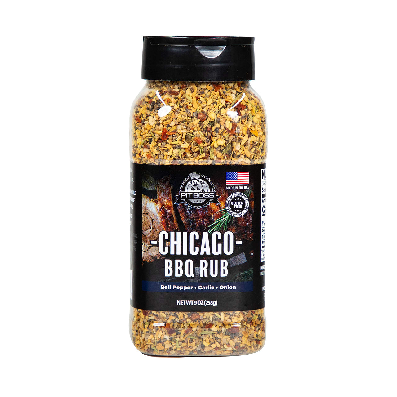 PIT BOSS 40339 Chicago BBQ Rub Grill Spices, Multicolored