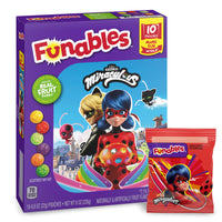 Funables Fruit Snacks, Miraculous, 10 Count