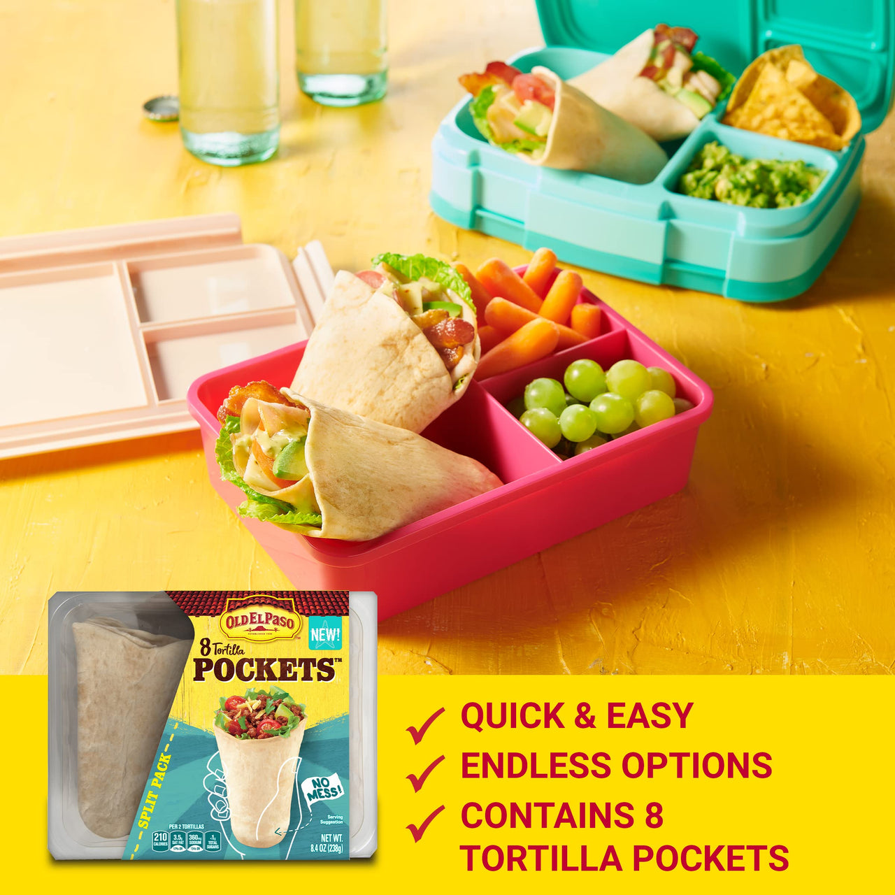 Old El Paso Tortilla Pocket, 8.4 oz