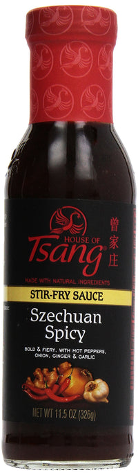 HOUSE OF TSANG Spicy Szechuan Stir-Fry Sauce, 11.5 oz