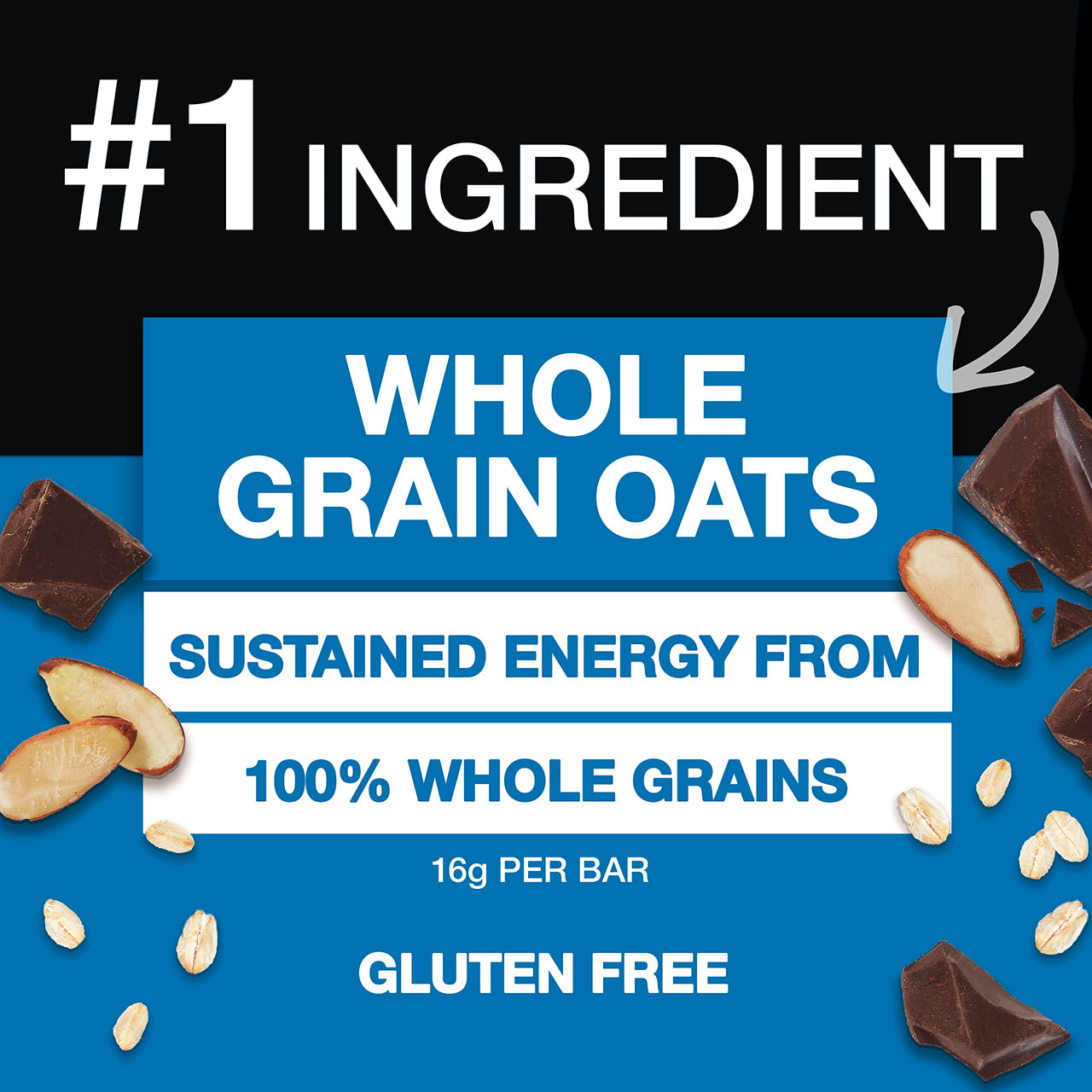 KIND Breakfast Cereal Bars, Gluten Free Snacks, Chocolate with Almonds, 9.3oz Box (36 Bars)