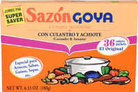 Goya Foods Sazn Seasoning with Coriander & Annatto, 6.33 Ounce (Pack of 1)