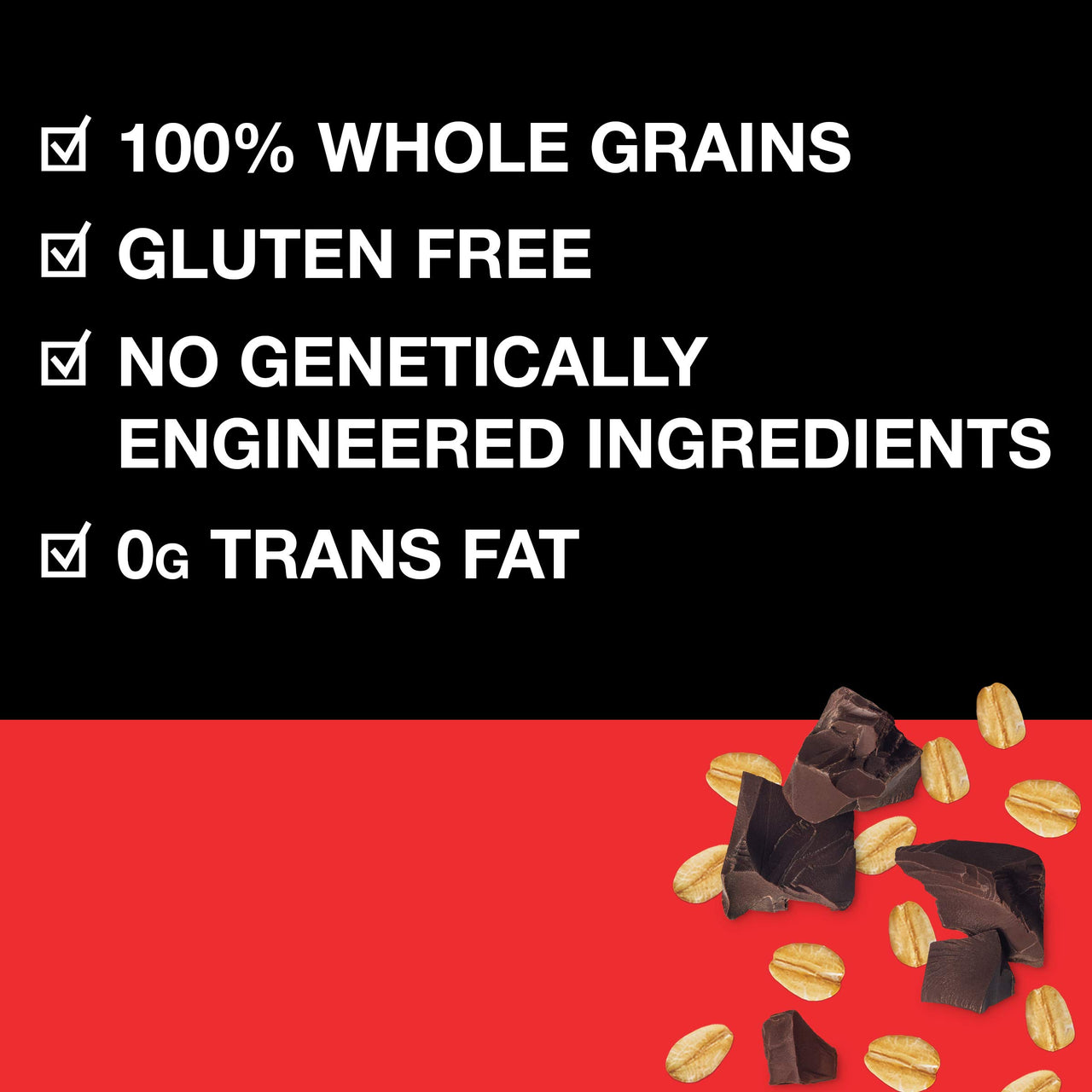 KIND Healthy Grains Clusters, Dark Chocolate Granola, Healthy Snacks, Gluten Free, 10g Protein, 1 Count