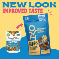 Orchard Valley Harvest Go-Go Keto Mix, 1 Pack (8oz), Dark Chocolate Almonds, Peanuts, Walnuts, And Pecans, Low Carb, Gluten Free, Non-GMO, 7g Of Plant Based Protein Per Serving