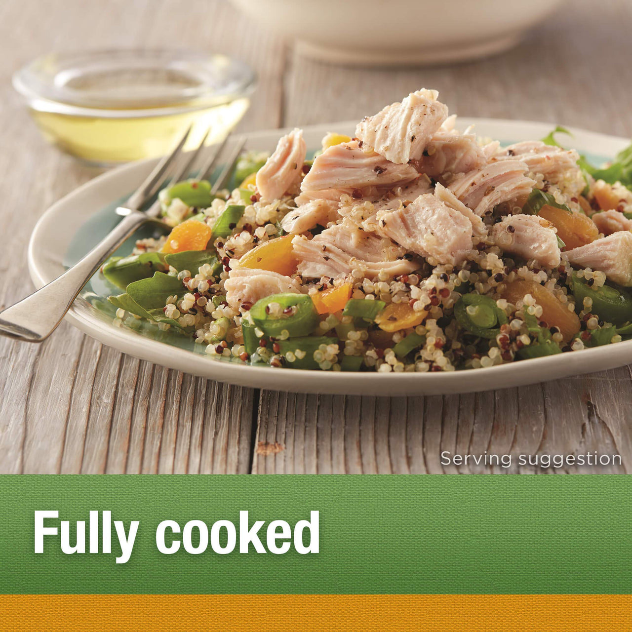 Valley Fresh 100% Natural White Chicken Cuts Pouch, 7 Ounce (Pack of 2)