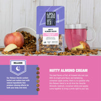 Tiesta Tea - Nutty Almond Cream, Loose Leaf Cinnamon Almond Herbal Tea, Non-Caffeine, Hot & Iced Tea, 1.9 oz Pouch - 25 Cups, Natural Flavored, No Artificals, Herbal Tea Loose Leaf