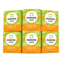 Matcha Love Japanese Matcha + Turmeric + Yuzu, 60 Premium Tea Bags
